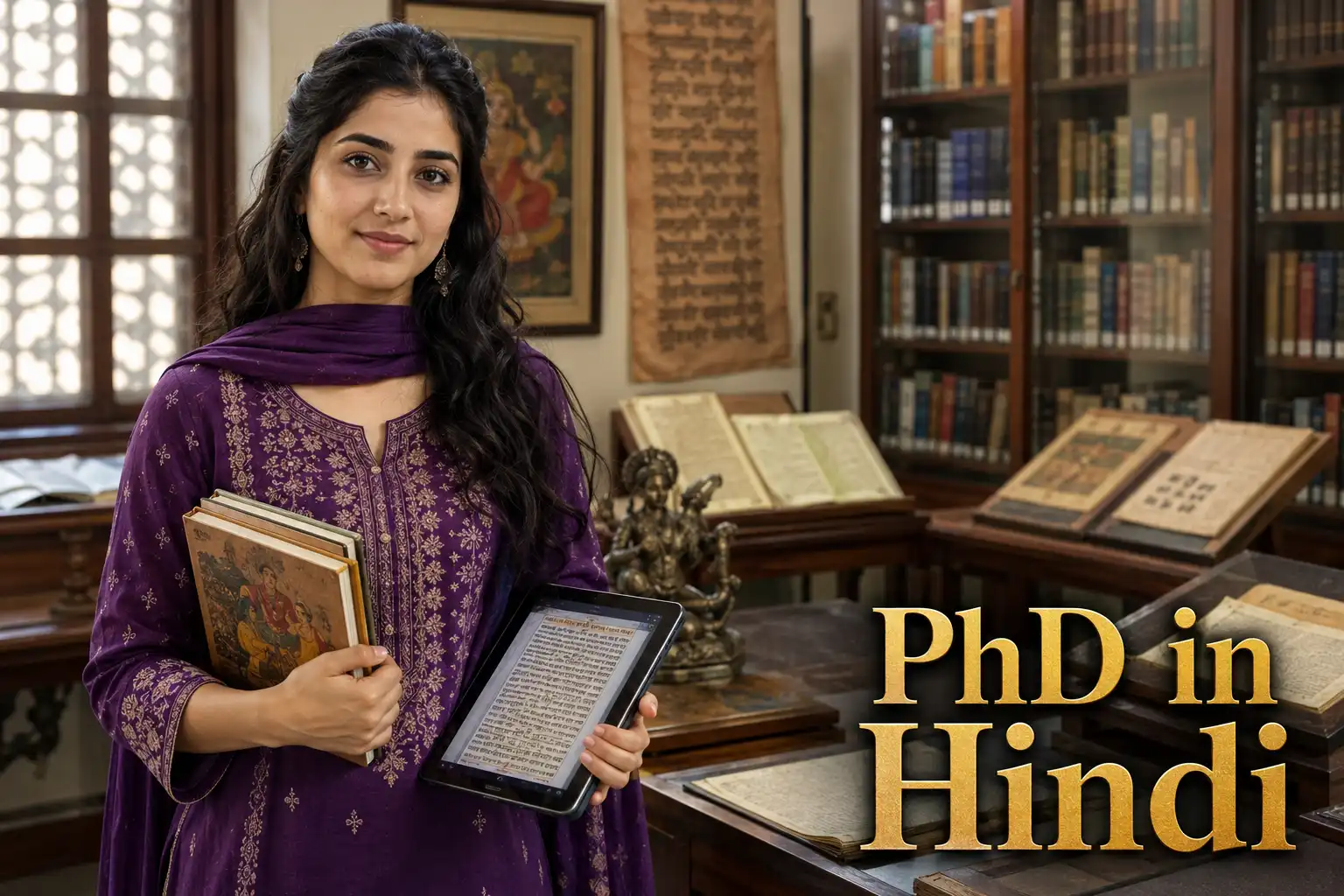 phd in hindi